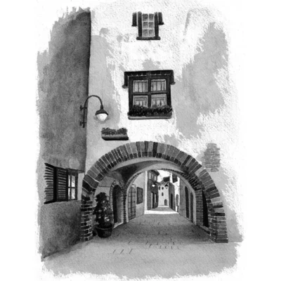 Memorie di Bard - Edizione limitata - 100x115cm